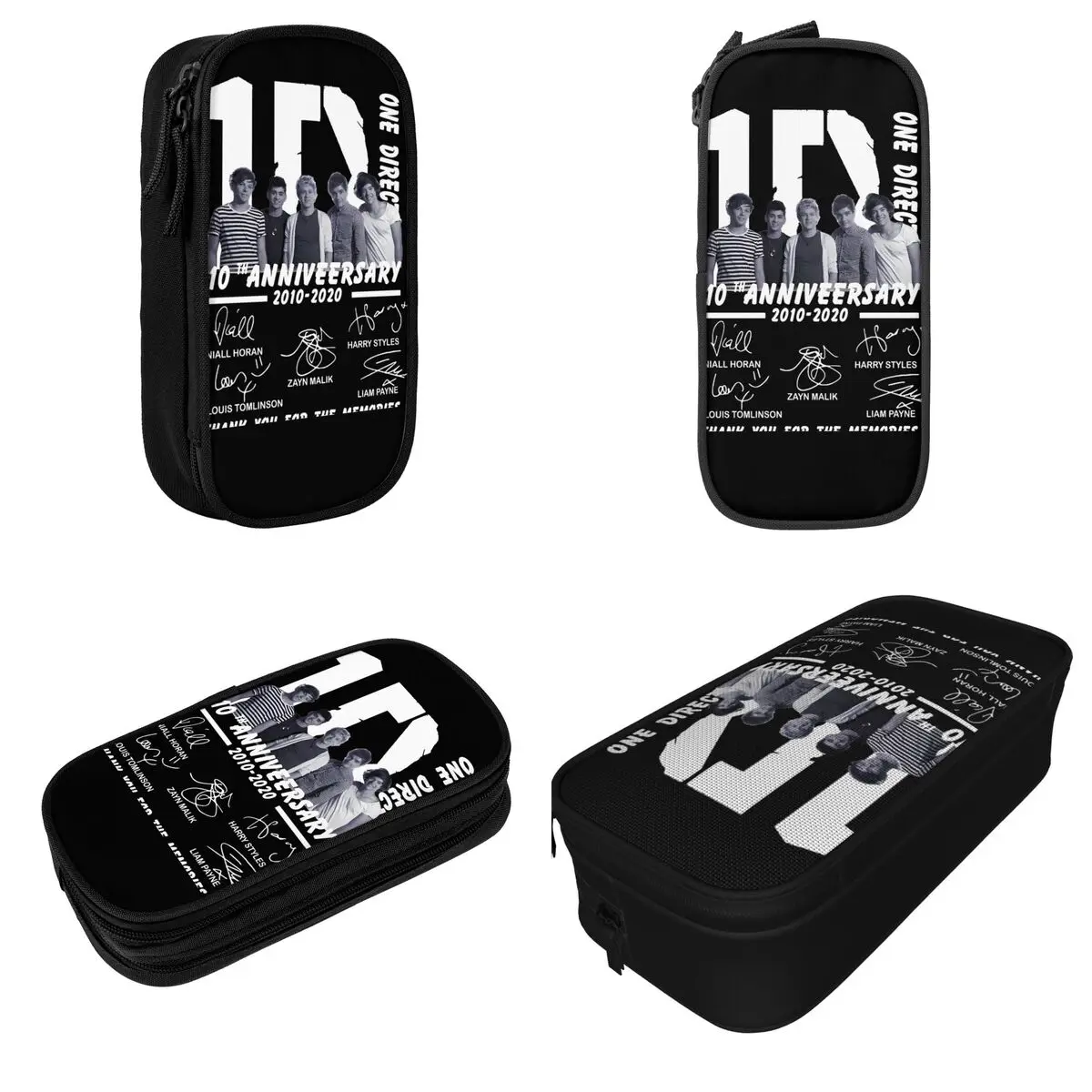 Kenrioizistore 1 D Ones Music And Directions Pencil Cases Pencilcases Pen Student Large Storage Pencil Bags Office Stationery