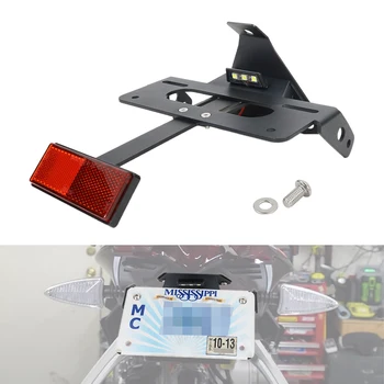 License Plate Holder Bracket Frame Tail Tidy Fender Eliminator Fit For Aprilia RSV4 /R/RF 2009-2020 Tuono V4/R/Factory 2011-2020