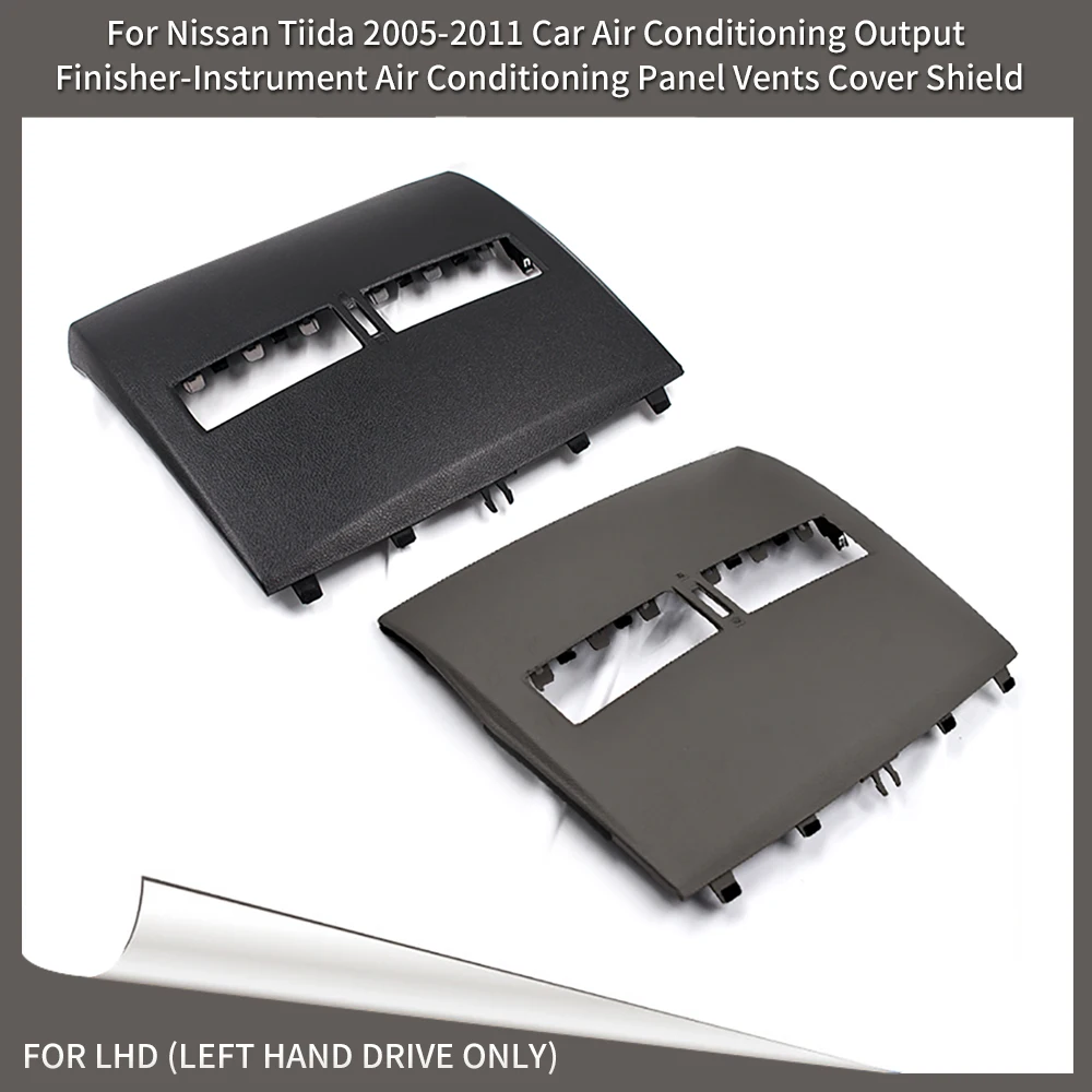 Tampa do Tomada do Ar Condicionado para Nissan Tiida, painel 2005 do instrumento do finalizador a 2011