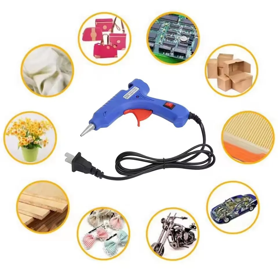 Hot Melt Gun Handmade DIY Accessories Children's Hot Melt Seal Fire Glue 7 mm Caliber Household Hot Melt Gun