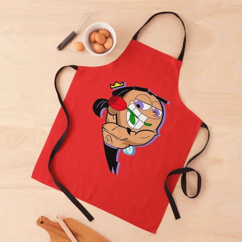 

Juandissimo Magnifico - Fairly Odd Parents Apron barber uniform christmas 2025 women's kitchens cooks clothes Apron