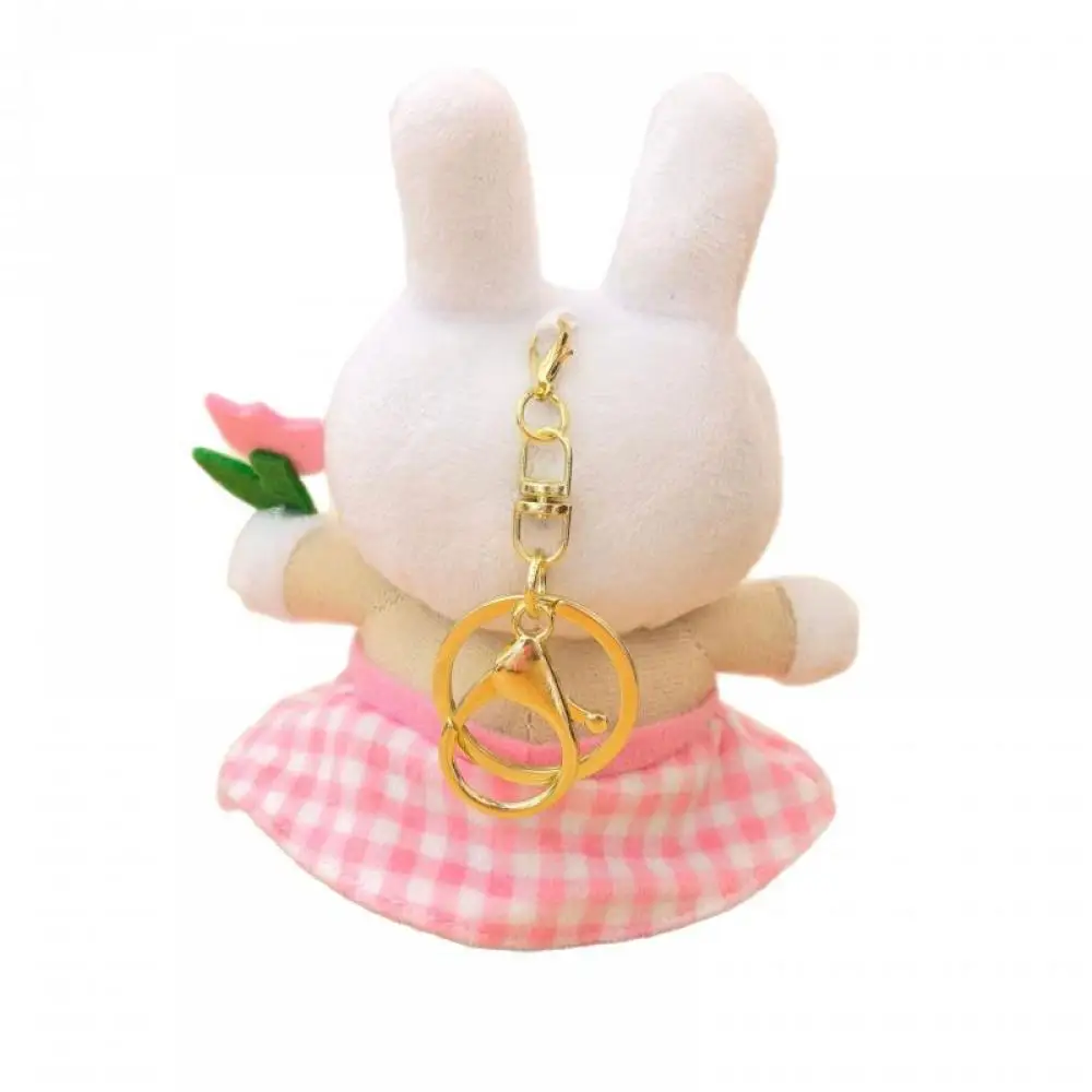 Nijntje sleutelhanger Japans meisje make-up tas autosleutel cartoon pluche pop hanger Koreaanse kinderen schattig knuffel meisje verjaardagscadeau