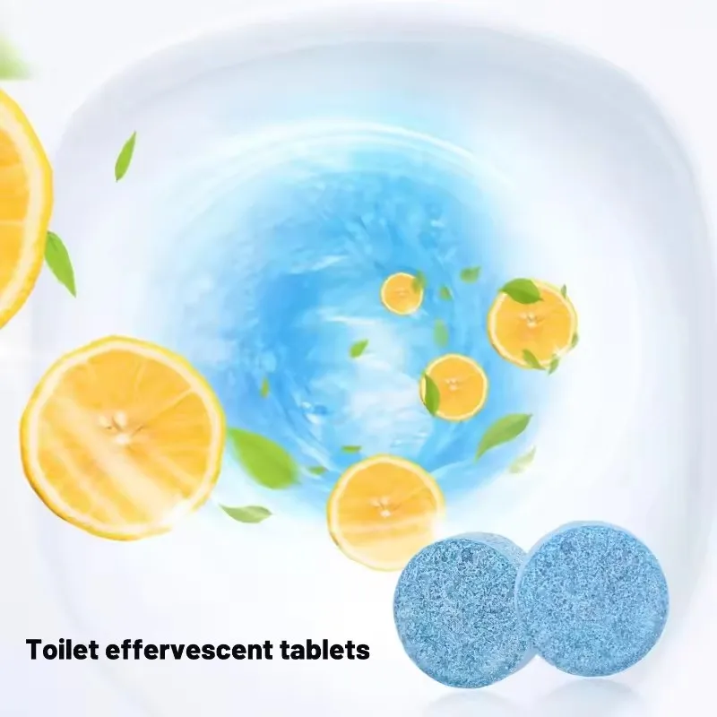 Powerful Toilet Cleaner for Descaling Deodorizing Long Lasting Effect Toilet Deodorizer Tablets for Bathroom view 2