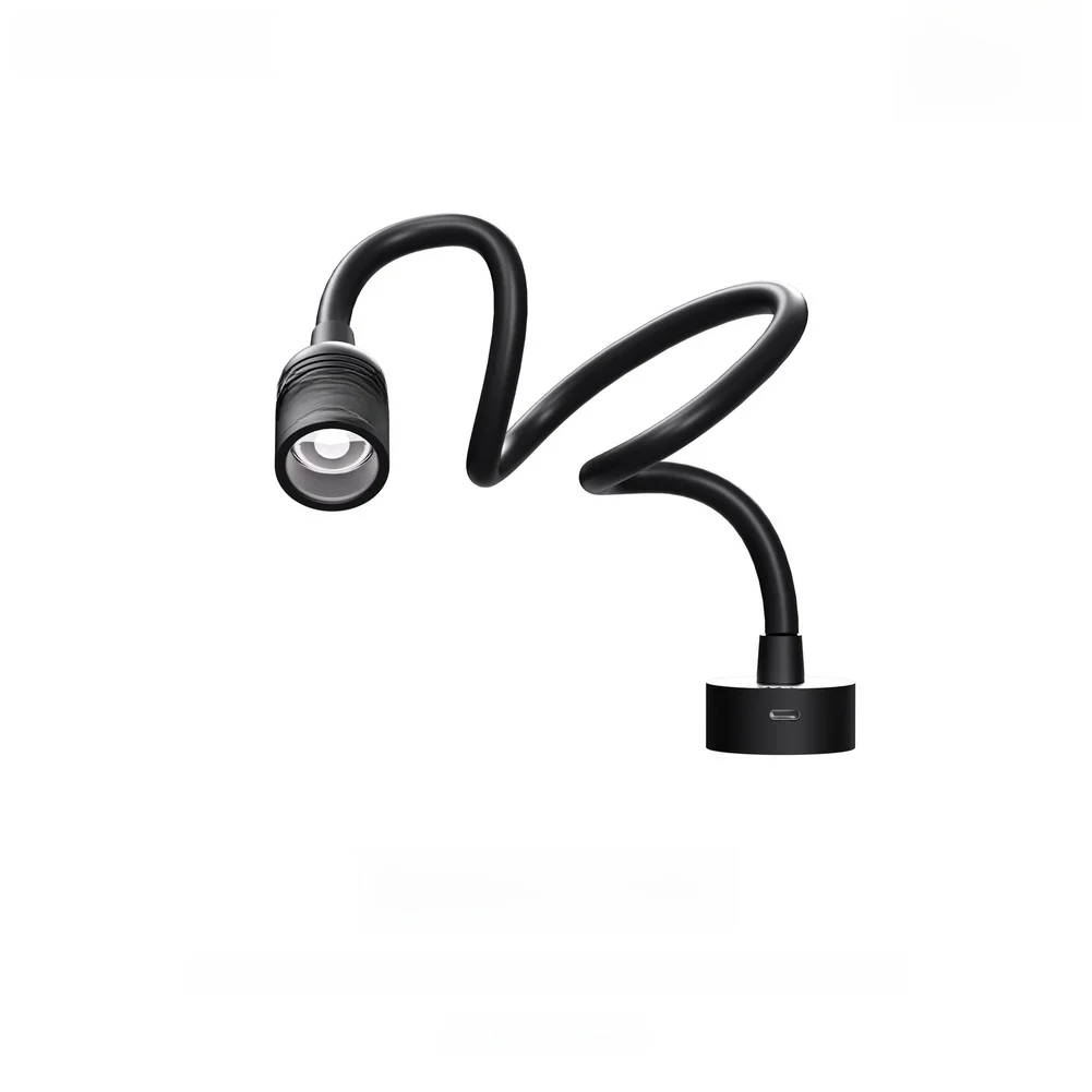 For Night Work Microscope Light Flexible Work Lamp Black Aviation Aluminum Body 5W LED Bulb For Soldering Station