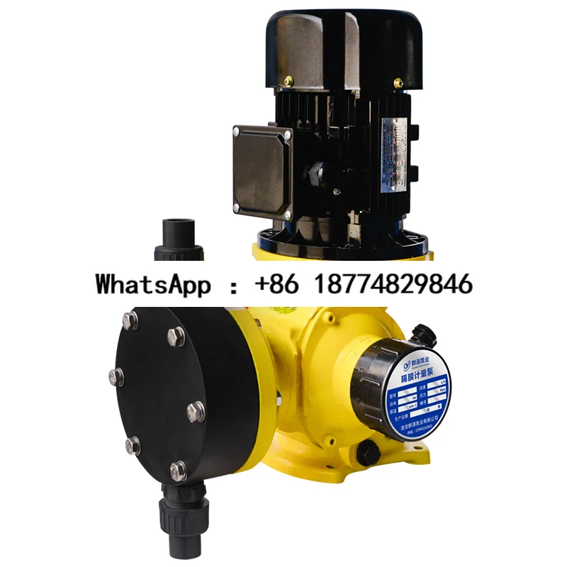 

Механический мембранный дозирующий насос GM, устойчивый к коррозии дозирующий насос, количественный капельный насос для очистки сточных вод.