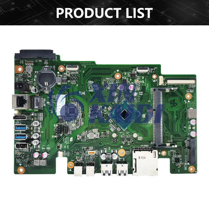 Notebook Mainboard For ASUS V200I V200IB V200IB All-in-one Desktop Laptop Motherboard N3050 N3700 CPU Systemboard 100% Test OK