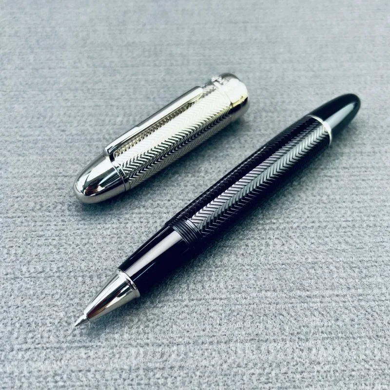 Długopis rolkowy Montefiore, niemieckie wykonanie, metalowa konstrukcja, wkłady Schmidt 888F, luksusowy styl, idealny prezent dla miłośników pisania. — zdjęcie produktu 2