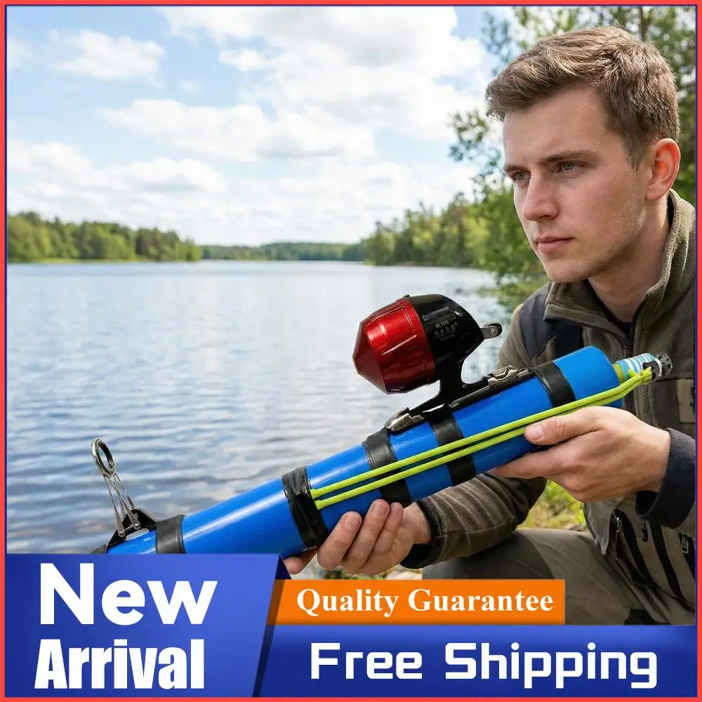 

Многофункциональный рыболовный арбалет-катапульта для заброса приманок, инструмент для рыбалки, оборудование для запуска наживки для ловли басса, форели, сома, морской рыбы