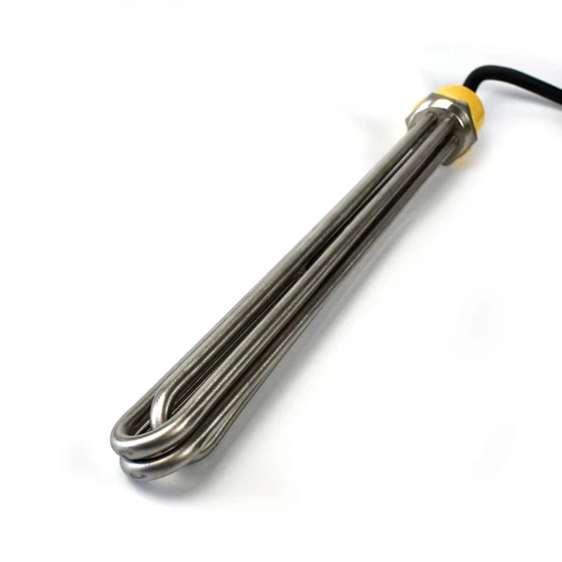 220V 8000W SUS304 Electric Flanged Immersion Water Heater with Thermostat