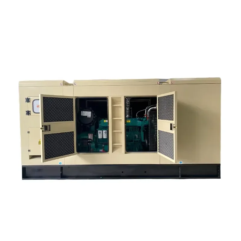 30Kw 40Kva 80Kw 100Kva 100Kw 125Kva Durable Genset Super Silent Inverter Generator Set Auto Start ATS Open Frame
