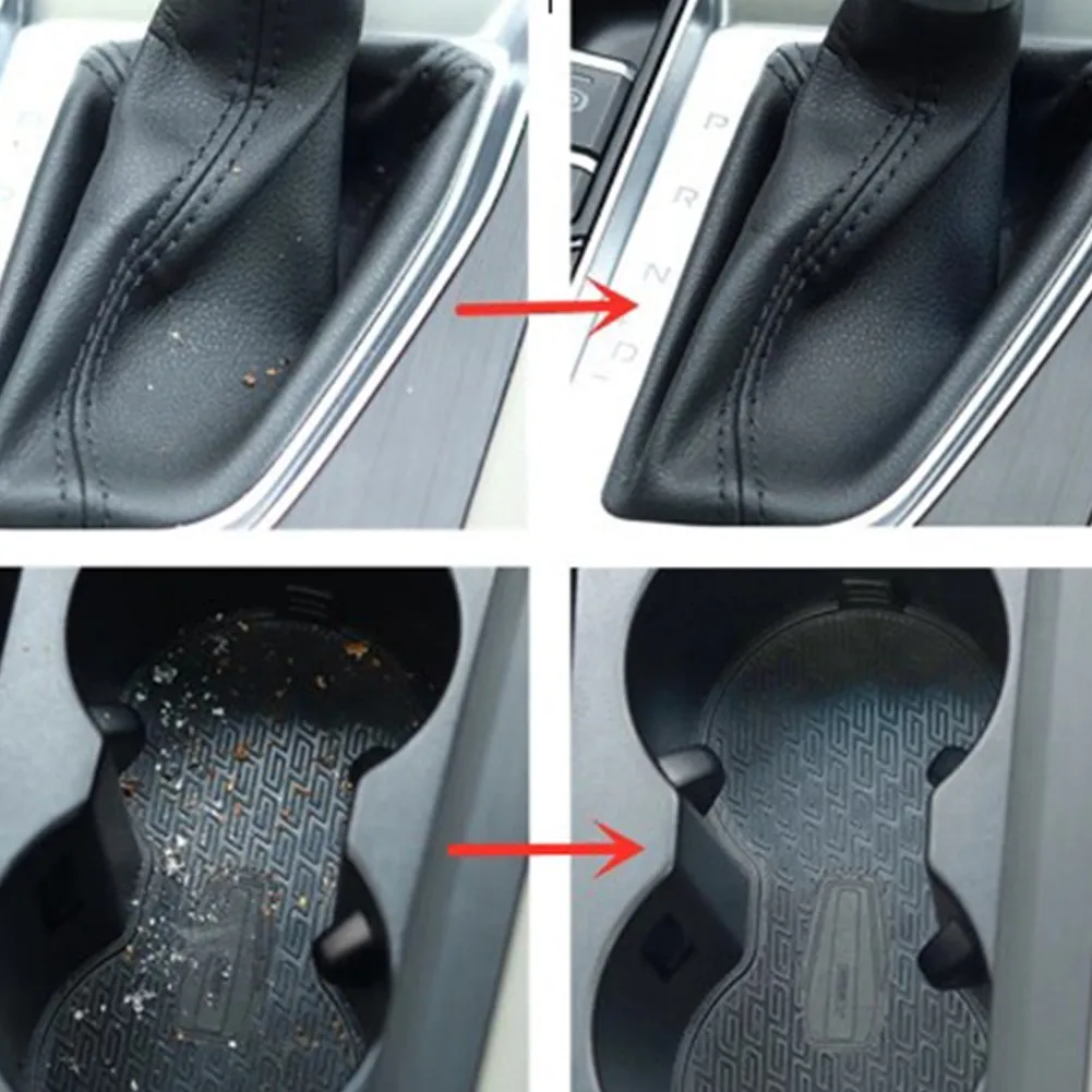Almohadilla de limpieza de coche, pegamento en polvo, Material de pegamento suave, eliminador de polvo seguro y eficiente para Interior de coche y teléfonos móviles, 70g