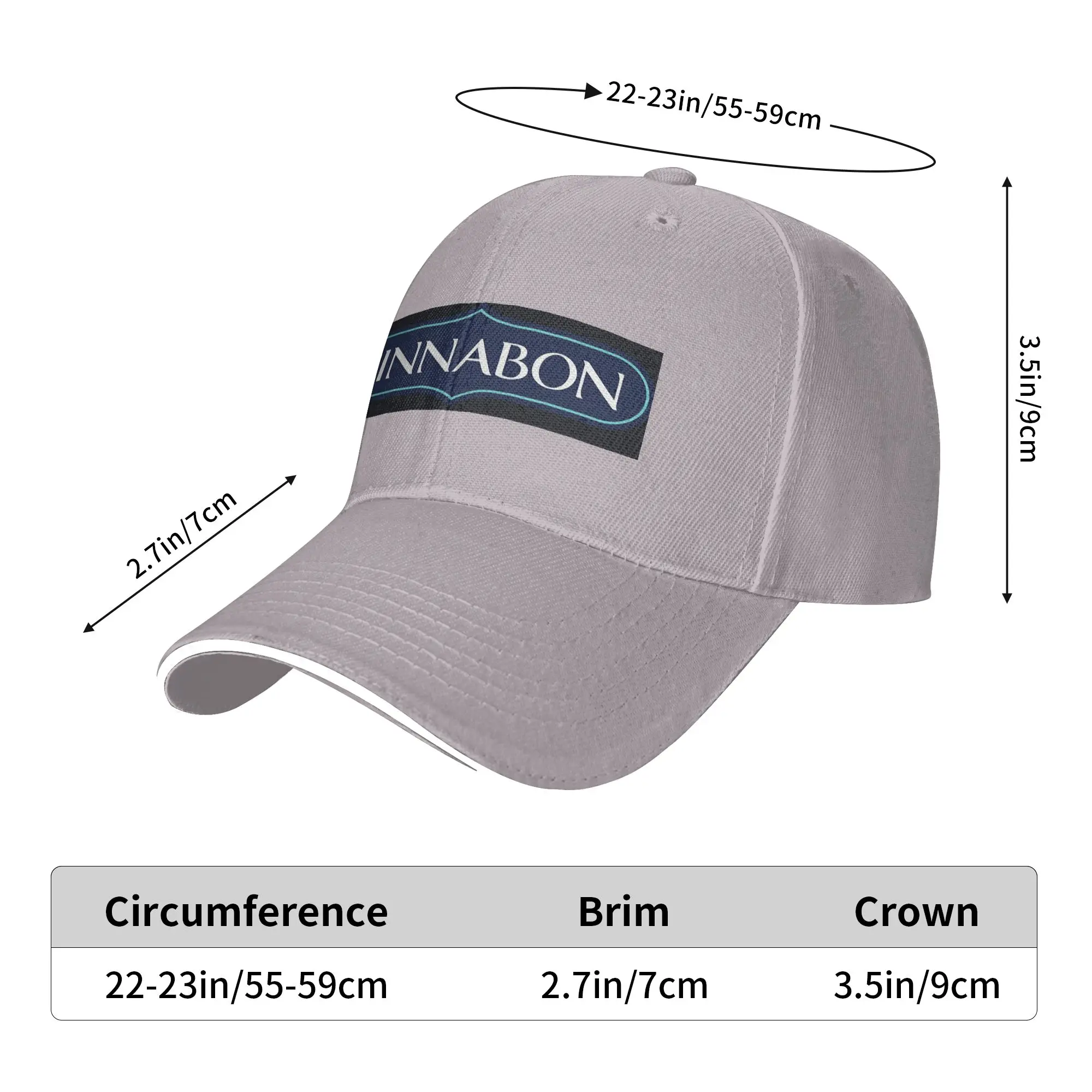 Cinnabon Resto Cap Casual Baseball Caps Adjustable Hat Hip Hop Summer Unisex Baseball Hats Customizable