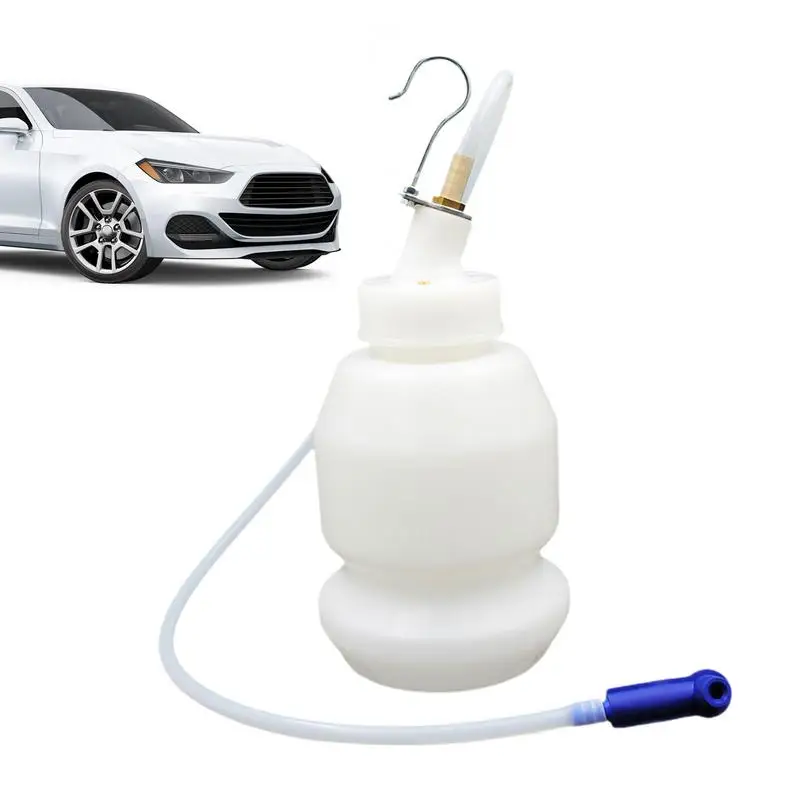 Auto Brake Fluid Extractor Car Brake Fluid Oil Extractor Auto Oil Change 1L Brake Fluid Bleeder Bottle Use For Most Auto Vehicle