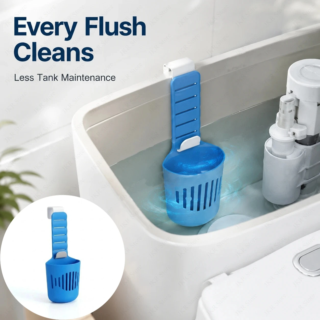 Home Bathroom Cleaning - 1/2 SZT. Silikonowy odświeżacz do toalety,