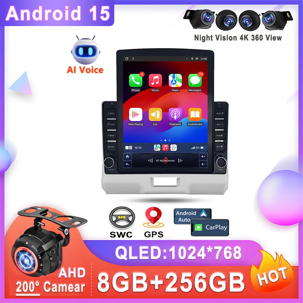 

Auto Radio Android 15 9.7 Inch For Suzuki Hustler 2014 - 2019 Multimedia Player Stereo Touch Screen GPS BT Head Unit Navigation