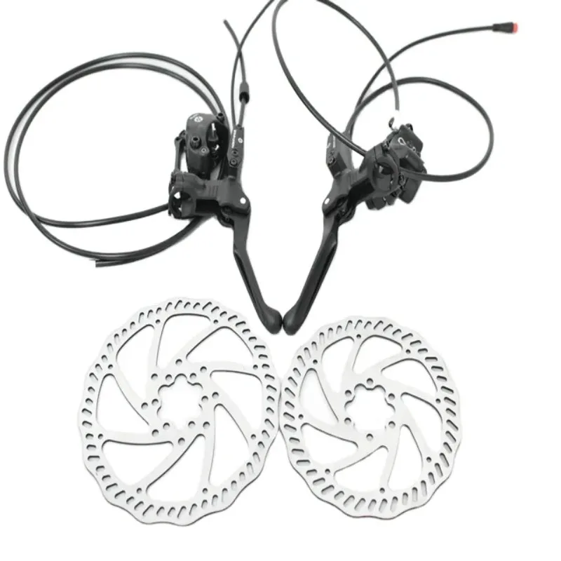 

Electric bicycle scooter MTB hydraulic disc brake 160mm 6.3inch ebike left front right rear brake