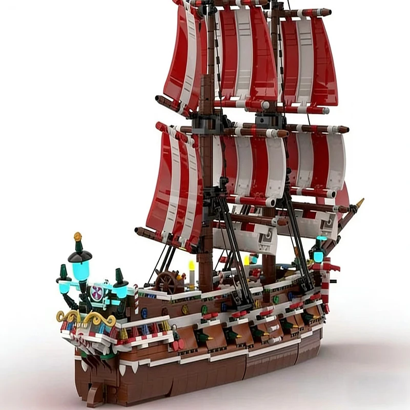 2480 pièces Briques de construction TheGingerbread Brig Spécial Fêtes MOC Personnalisable Modulaire Jouet DIY Cadeau de Noël