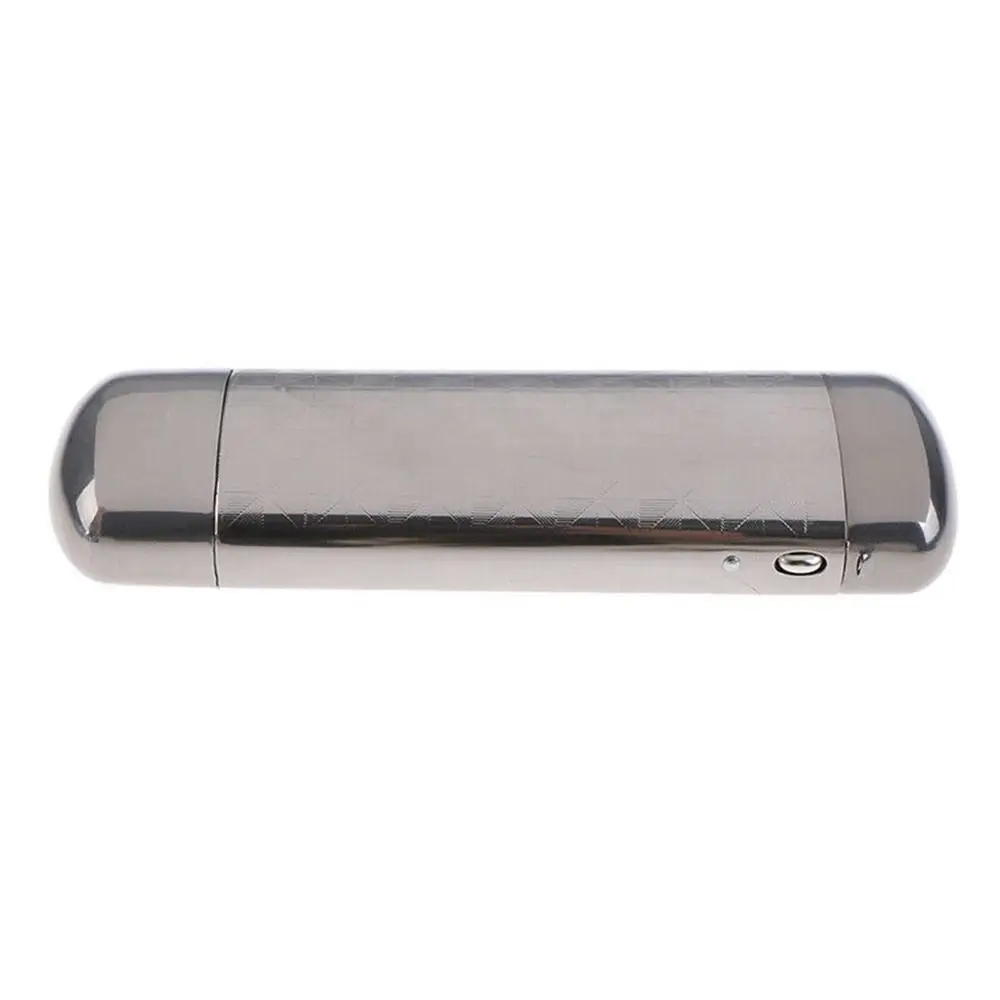 

Vintage Hard Metal Glasses Box Capsule Flip Superior Aluminum Eyeglasses Case Metal Portable Glasses Holder