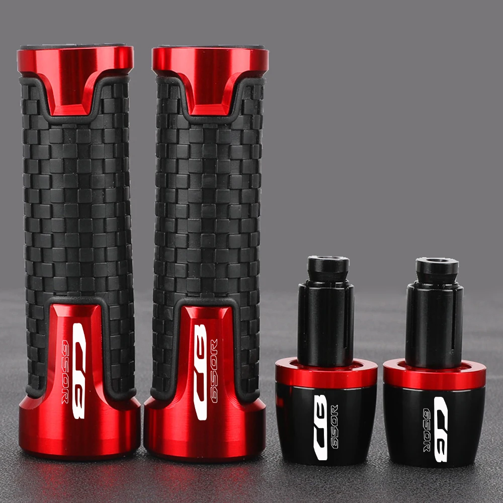 

For Honda CBR650R CBR 650R CBR650 R 2018- 2024 2023 2022 2021 Motorcycle Handlebar Grips Bar Ends Cap Counterweight Plug Slide