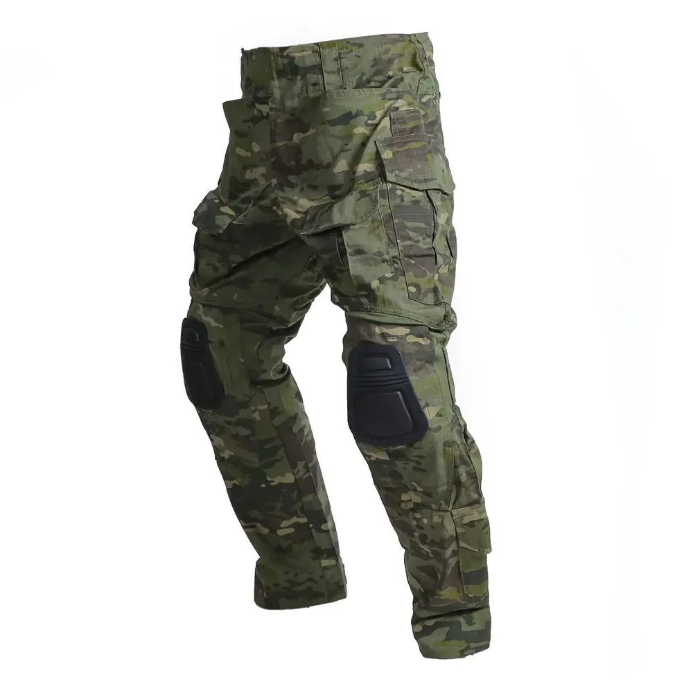 EMERSONGEAR Kampfhose Jagd Taktische Hose mit Knieschützern Airsoft Taktische Paintballhose Trekking Camping Wandern