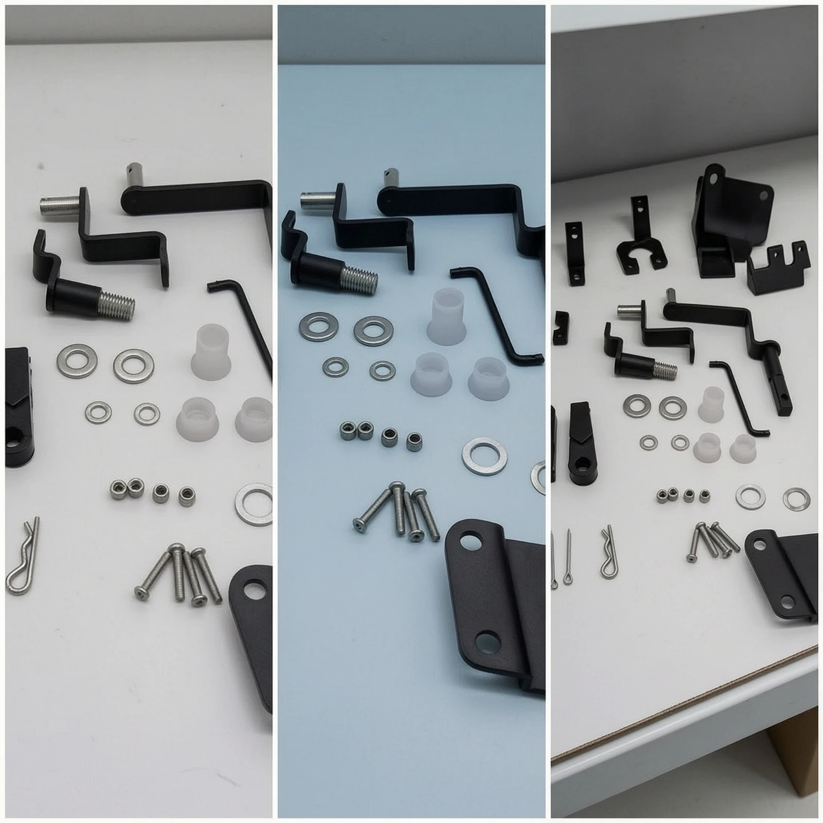 Outboard Motor Bracket with Hardware Metal Outboard Motor Mounting Bracket Engine Mounting Kit Marine Compact for Mechanics