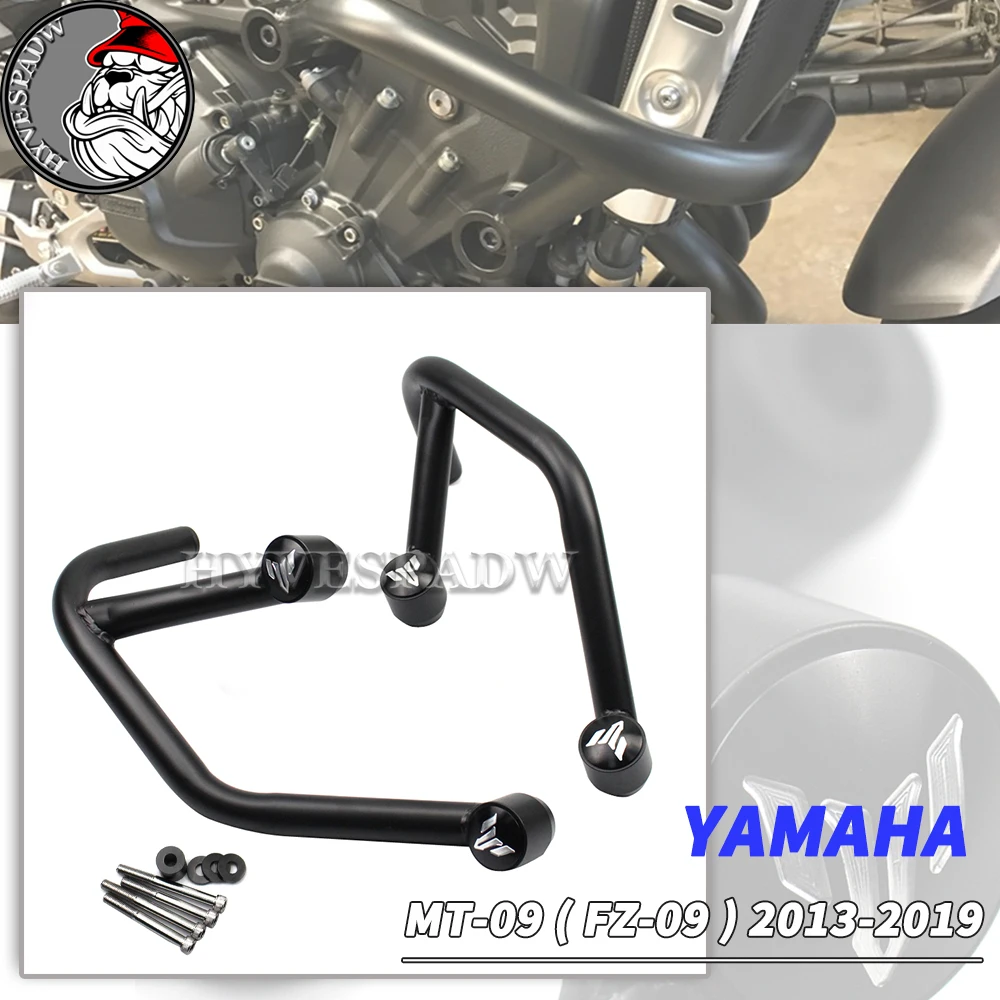 

For Yamaha MT09 MT-09 FZ09 FZ 09 2013 2014 2015 2016 2017 2018 2019 Motorcycle Engine Guard Crash Bars Frame Protector Bumper