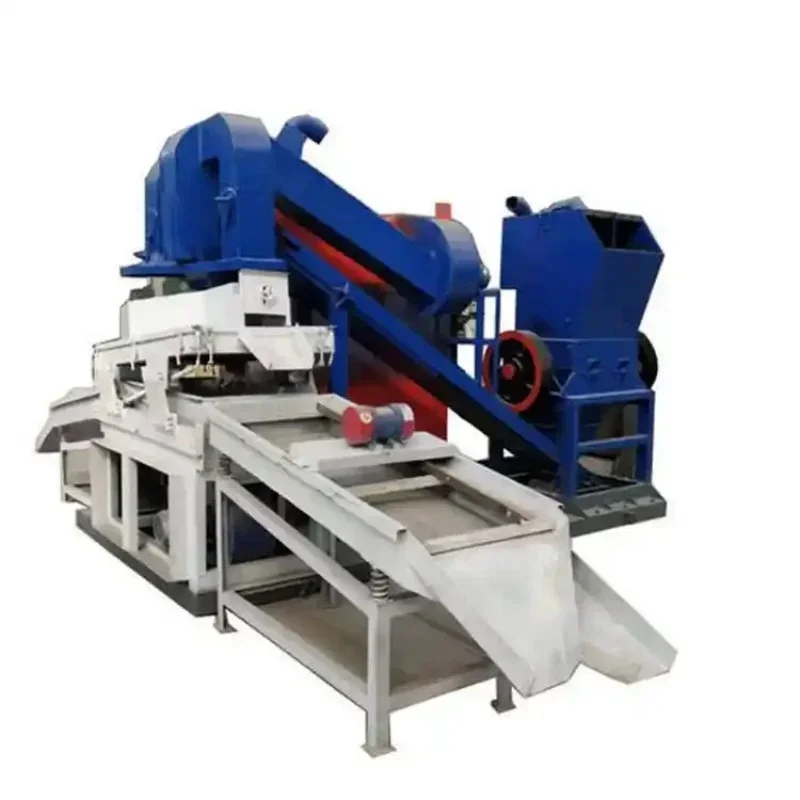 Small Copper Cable Granulator Scrap Wire Copper‑plastic Separation Recycling Equipment