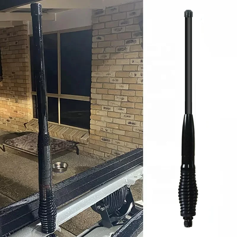 Imagem -06 - Antena de Rádio Uhf cb com Mola Pesada Premium 4x4 6.6 Dbi1200 mm 477 Mhz