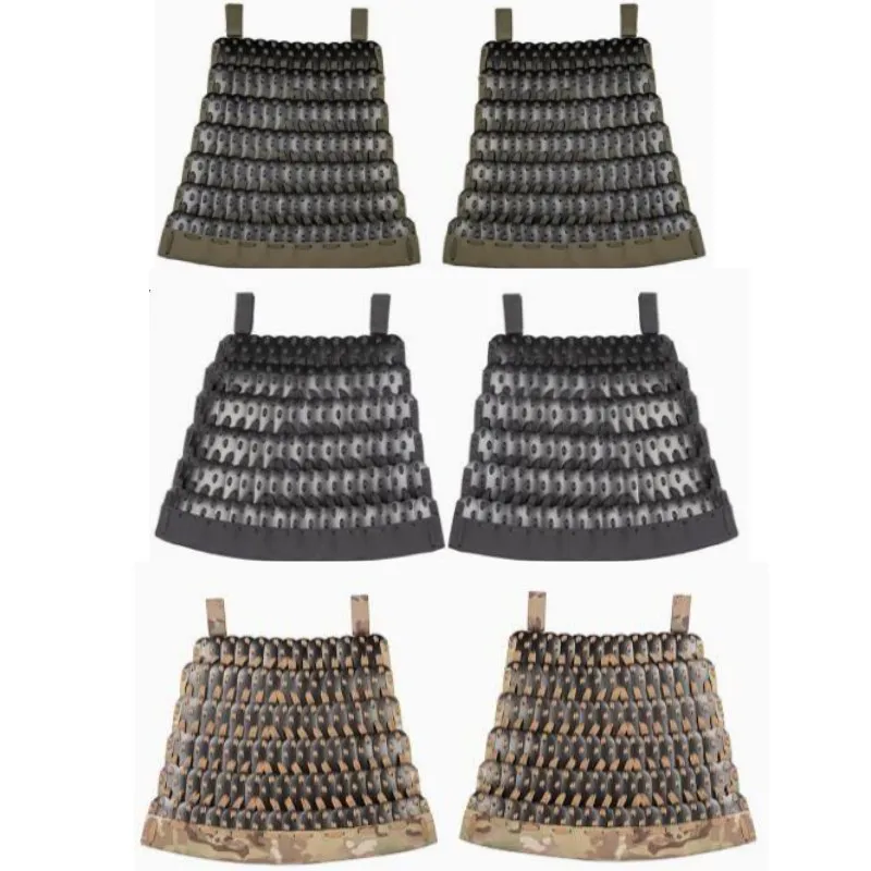 

TRN Outdoor Sports Vest Universal Stainless Steel Short Skirt Armor