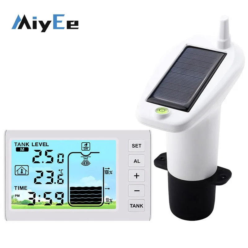 

TS-FT003 1-5m Ultrasonic Liquid Level Gauge 4.3-inch Screen IP65 Waterproof without Water Pump Control Box