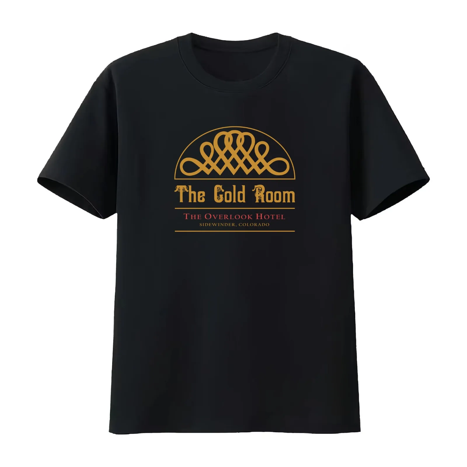 The Gold Room Overlook Hotel T-Shirt Summer Casual Cotton Tee Oversized Streetwear Tops Vintage Graphic Print 100% Cotton