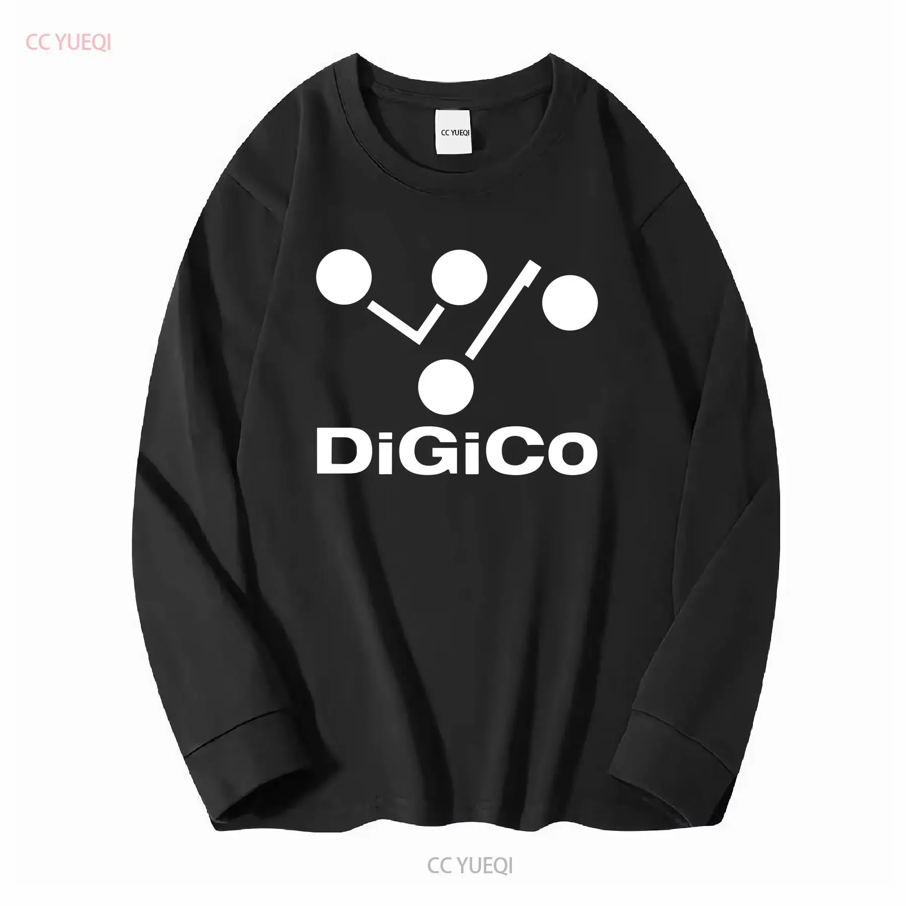 New T Shirt DiGiCo Creative Mixing Audio Logo Men's USA Size S to 5XL long or short sleeves vintage Washed streetwear Slightly image 3