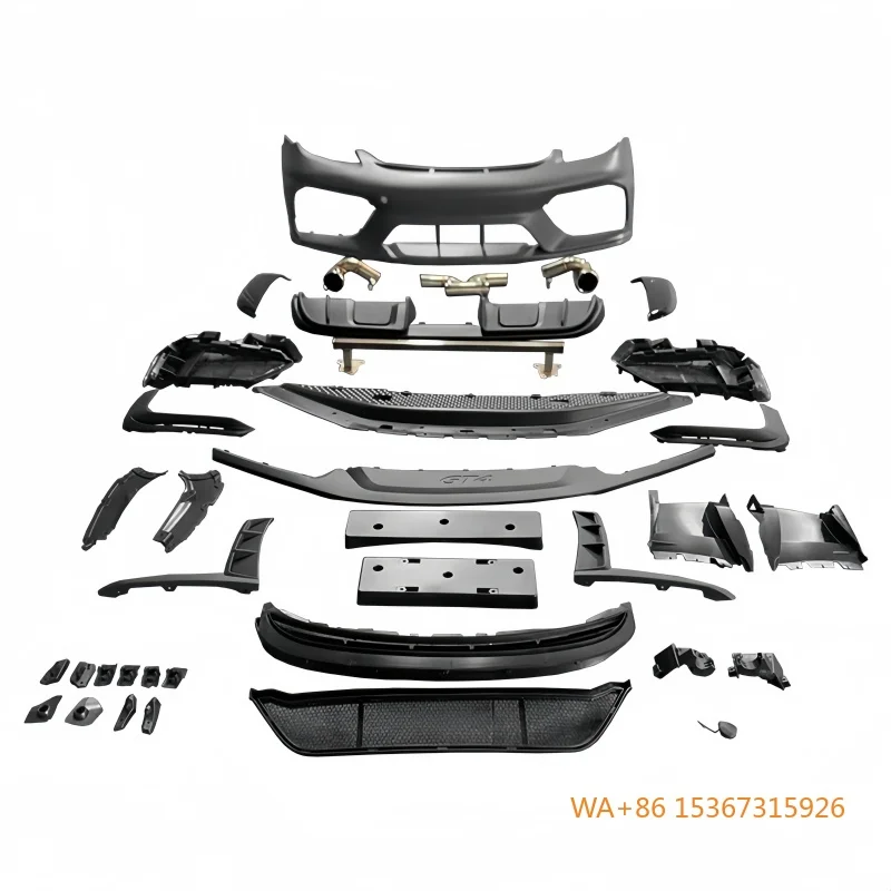 

Suitable for 13-23 Models of 718 981 Upgraded GT4 RS PP Material Surround Complete Body Kit