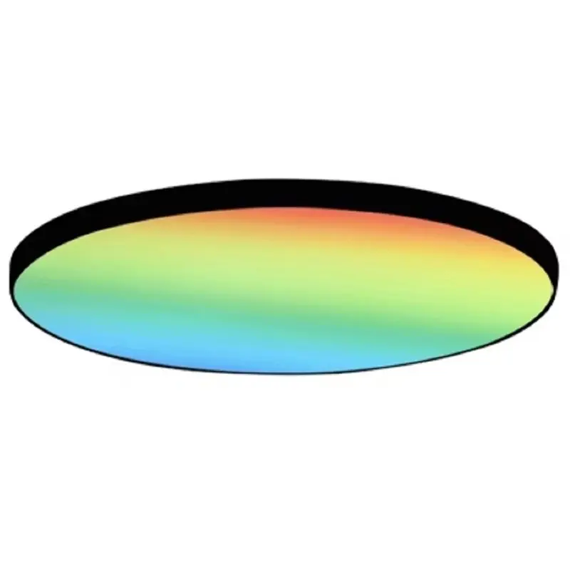 L68A Zigbee 3.0 Smart Ceiling Light 24W Led Ceiling Lamp RGBCW Led Works With Alexa Google Home APP Dimmable Voice Control Black