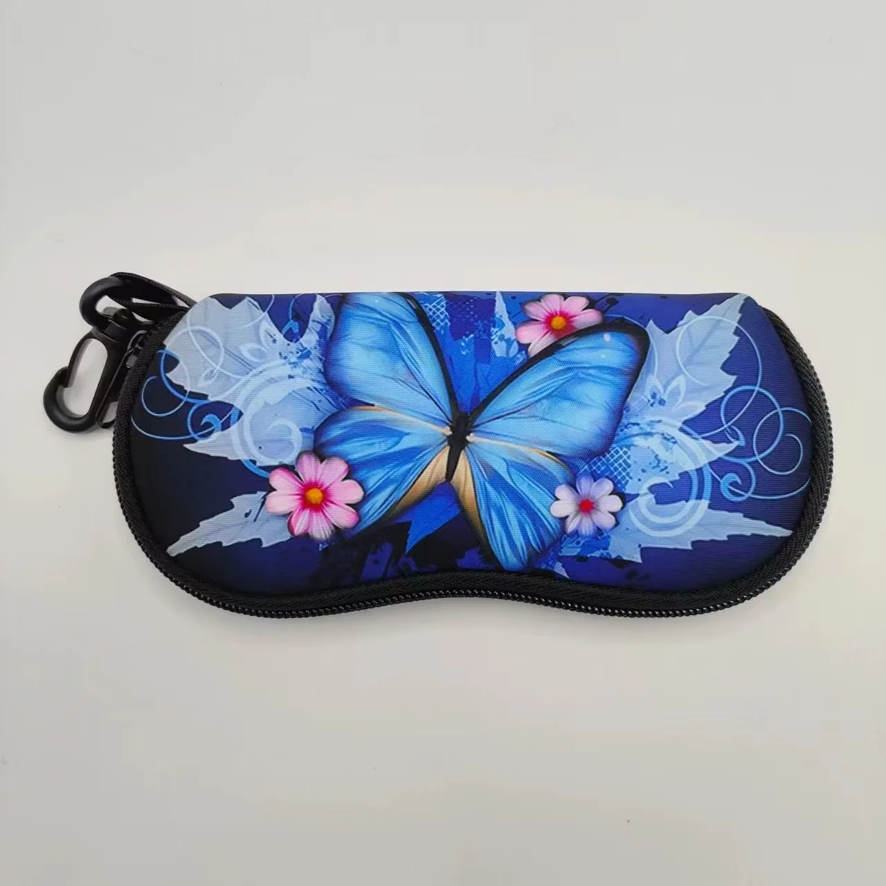 Zipper Eyewear Holder Bohemian Bohemian Mandala Print Sunglasses Pouch Neoprene Glasses Case Waterproof For Commuting Hiking