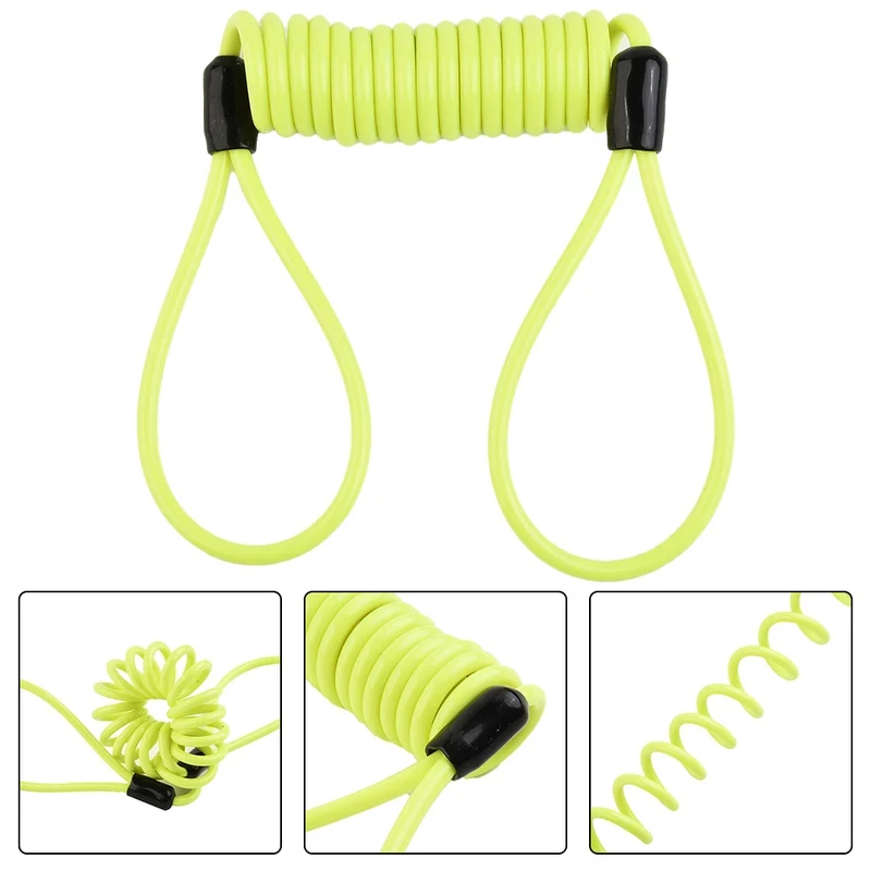 1.2M Disc Brake Lock Cable with Alarm Reminder for Motorcycle