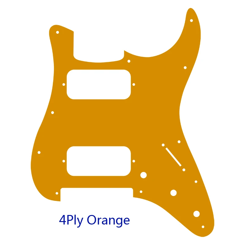 Pleroo Customize Guitar Parts  - For Squier 7 String Strat VII HH Guitar Pickgurad Multicolor Choice