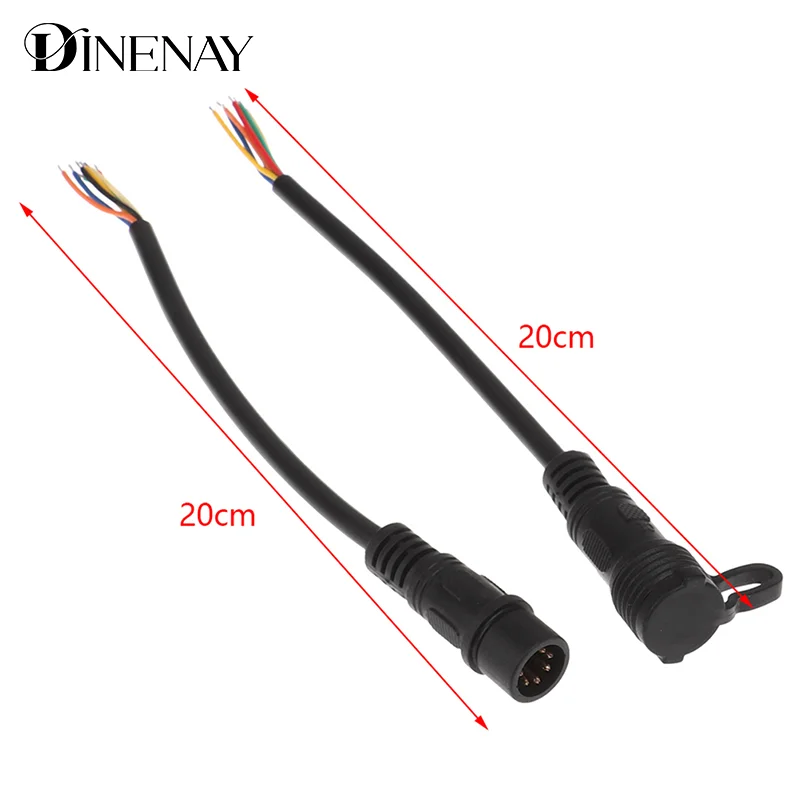 2/3/4/5/6/7/8-контактная промышленная вилка «папа» и «мама», круглый разъем питания, водонепроницаемая розетка с пылезащитной крышкой