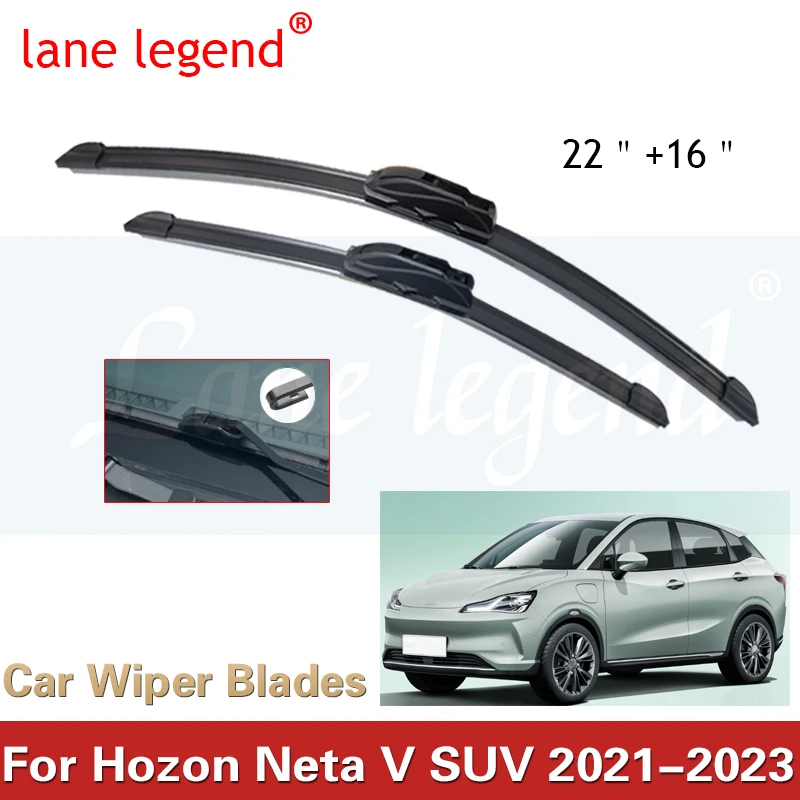 

Car Wiper Blades For Hozon Neta V SUV 2021 2022 2023 300 Lite 400 Pro Car Accessories Front Windscreen Blade Wiper Goods