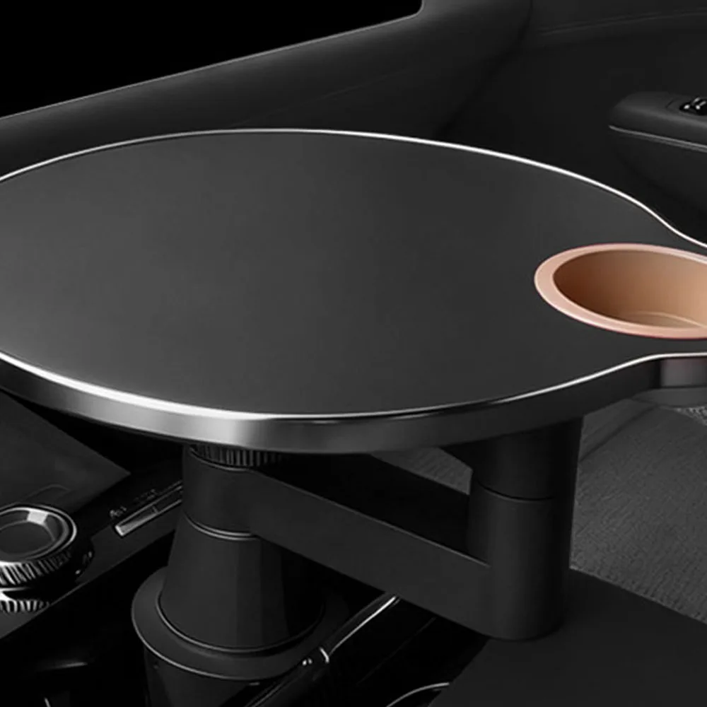 Fit For Zeekr 9X 2025-2026 Car Foldable Small Desk Office Dining Computer Table Essential Auto Interior Modification Accessories