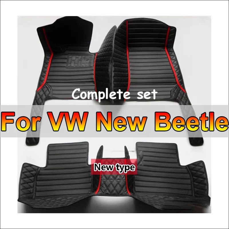 Car Floor Mat For Volkswagen New Beetle 1998~2011 Waterproof Tapetes Para Automovil Car Mats Floor Tapis Voiture Car Accessories