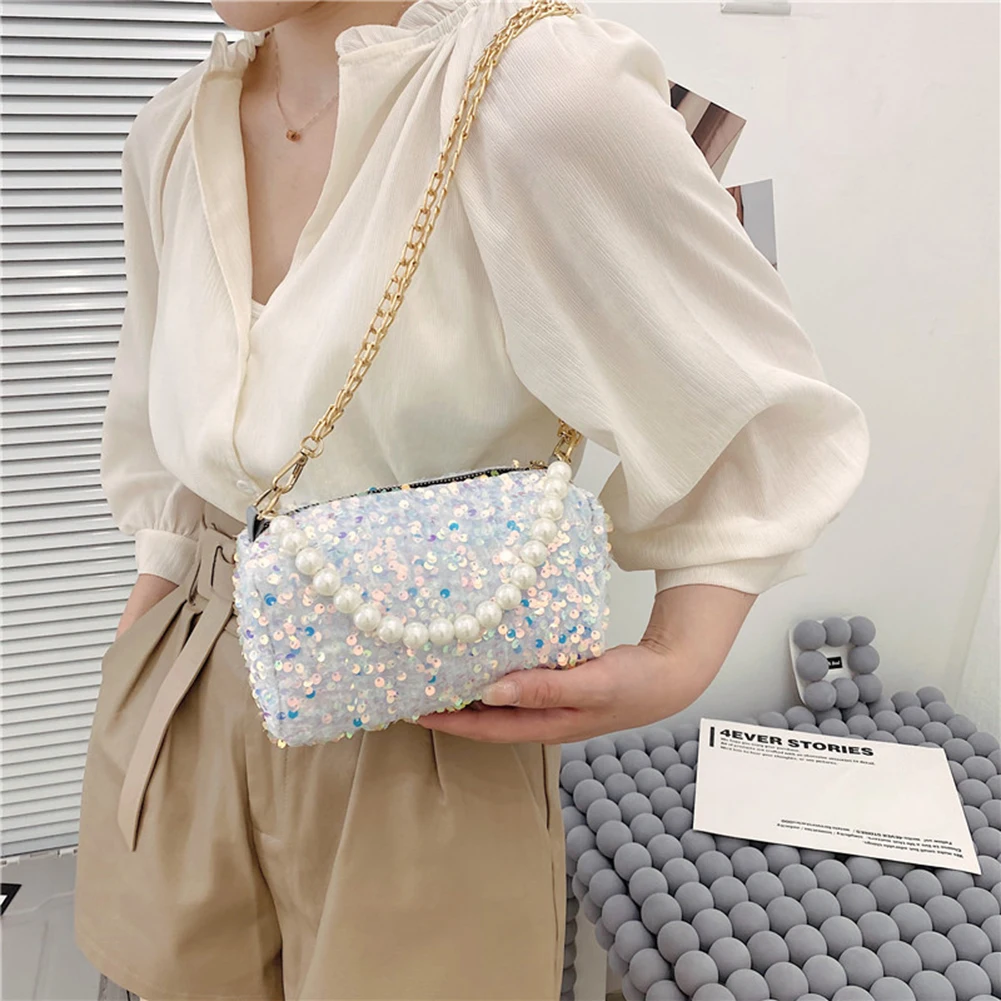 Fashion Shoulder Bags For Wowen Glitter Sequin Handbags Luxury Sparkling Evening Clutch Bag Party Wallet Ladies Tote Purse