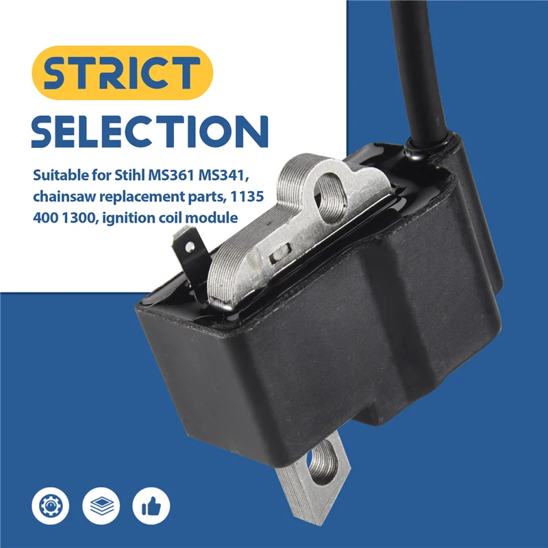 

Катушка зажигания для бензопилы Stihl MS361 MS341 MS 361 341, запасная часть 1135 400 1300-A57X