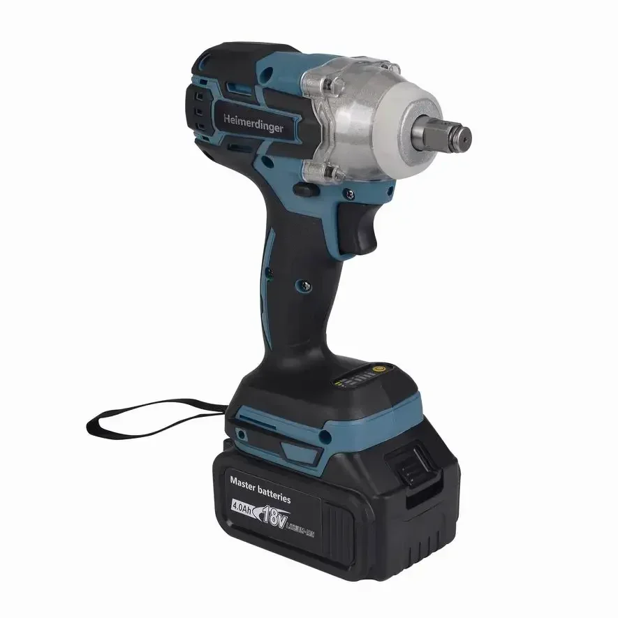 

cordless and brushless impact wrench with one 18V 4.0Ah Lithium ion Battery