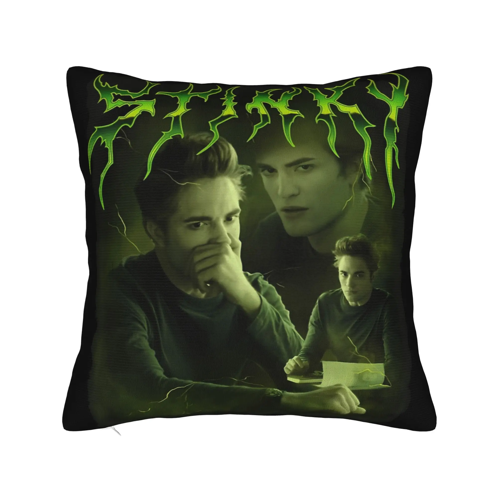 Movie Twilight Wolves Vampires Romance Pillowcase Soft Cushion Cover Decorative  Throw Pillow Case Cover Home Square 18