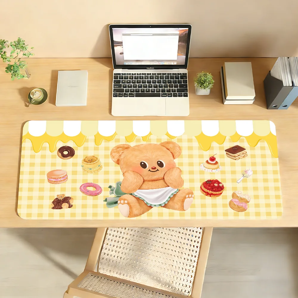 

Butterbear Mouse Pad For Office Gaming And Keyboards Non-Slip Large Waterproof