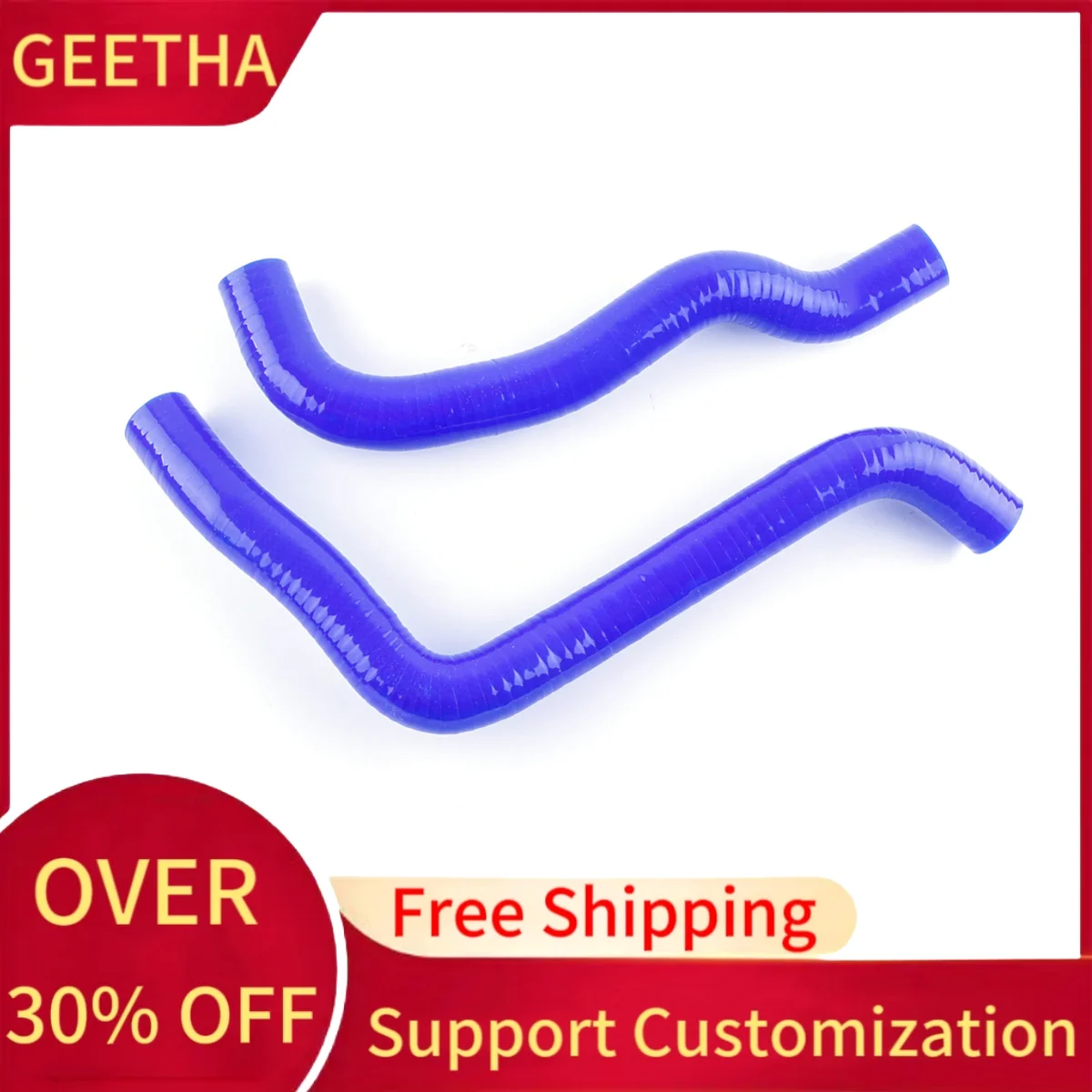 Silicone Radiator Pipe Coolant Hose For Yamaha YZF R6 600 03-05 / R6S 06-09