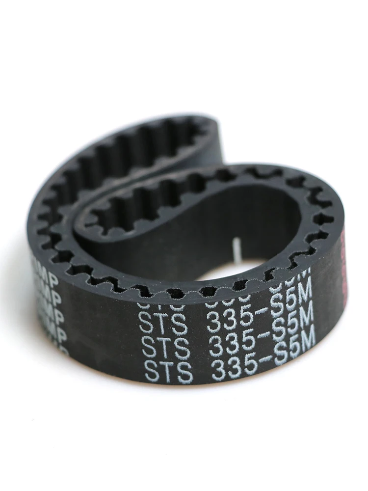 STS S5M Rubber Timing Belt Length 310 315 320 325 330 335 340 345 350 355mm Width 6/10/12/15/20/25/30mm Toothed Belt