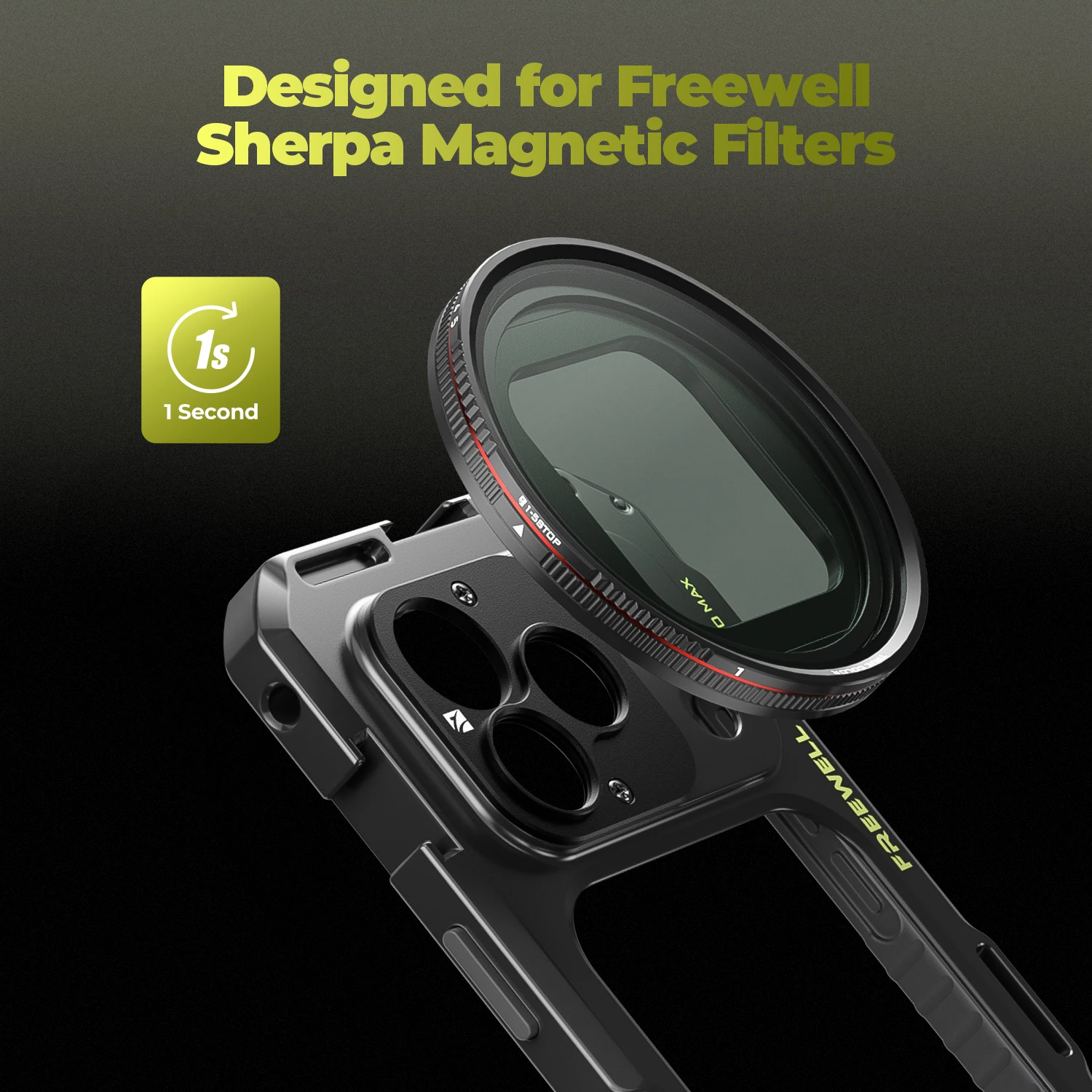 リフトアイホンプロ Freewell multifunción Smartphone Rig Cage compatibilidad iPhone 16