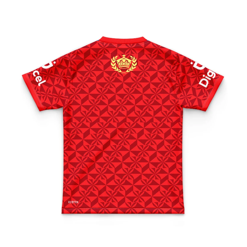 KIDS Tonga Rugby League Mate Ma'a 2024 Home Jersey S-5XL